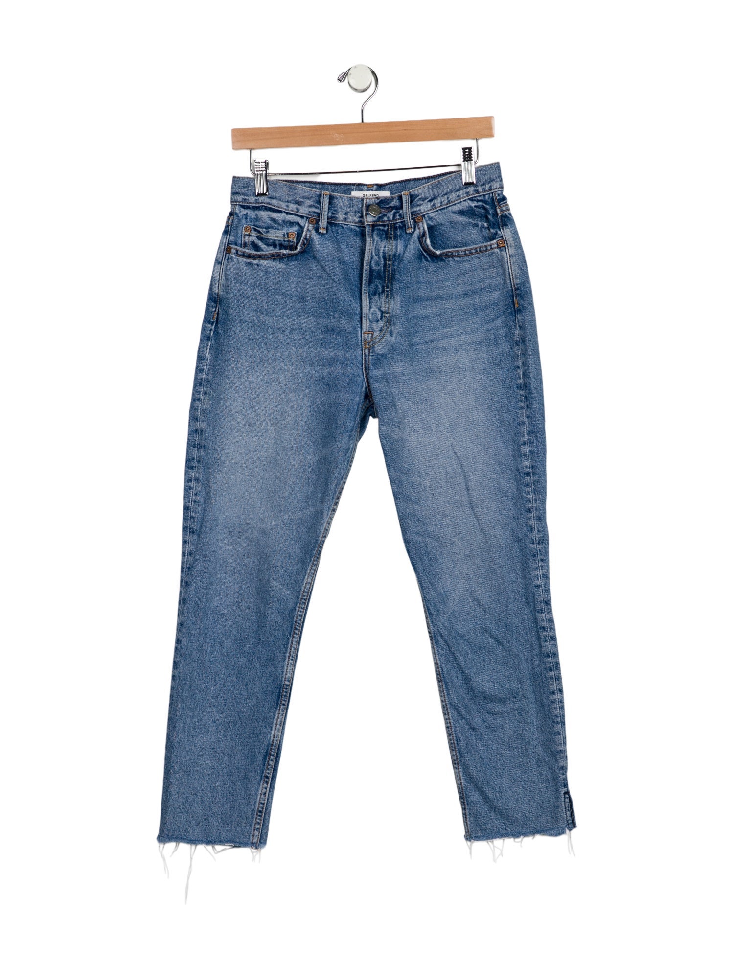 GRLFRND Mid-Rise Skinny Leg Jeans