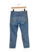 GRLFRND Mid-Rise Straight Leg Jeans