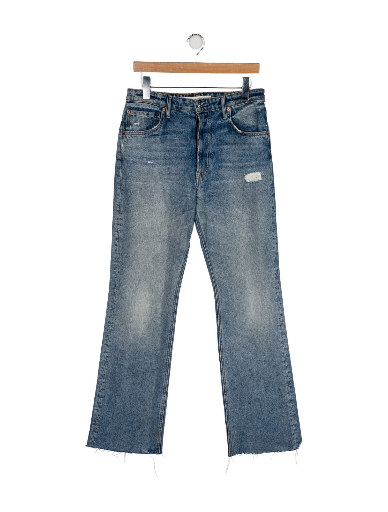 GRLFRND High-Rise Wide Leg Jeans