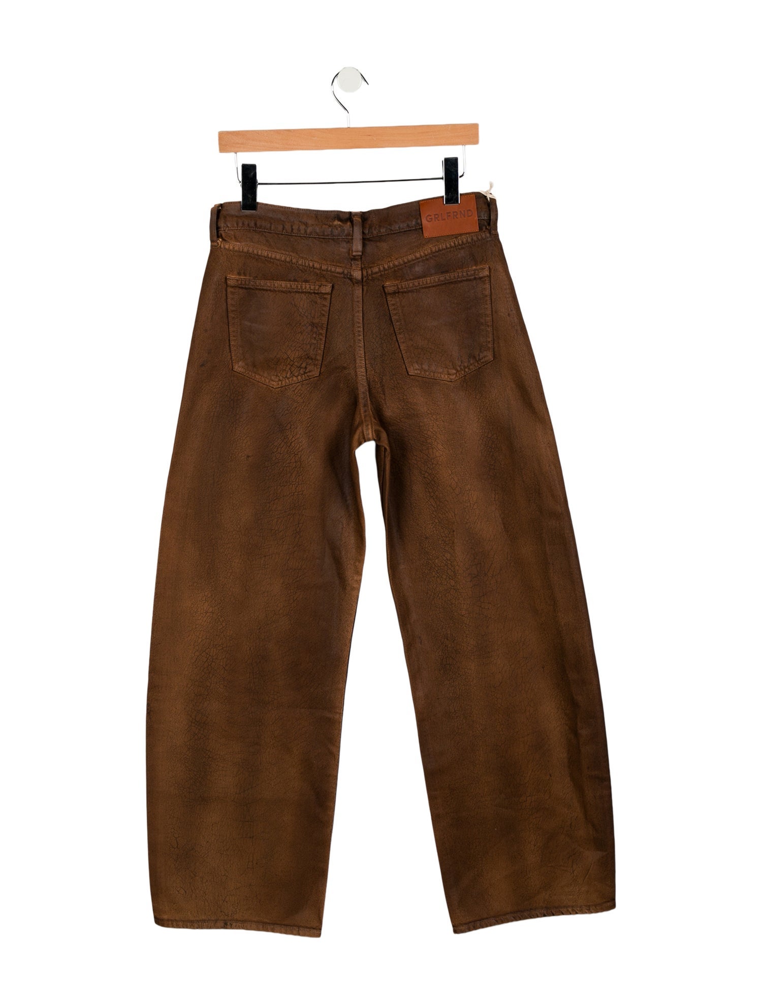 GRLFRND Mid-Rise Wide Leg Jeans w/ Tags