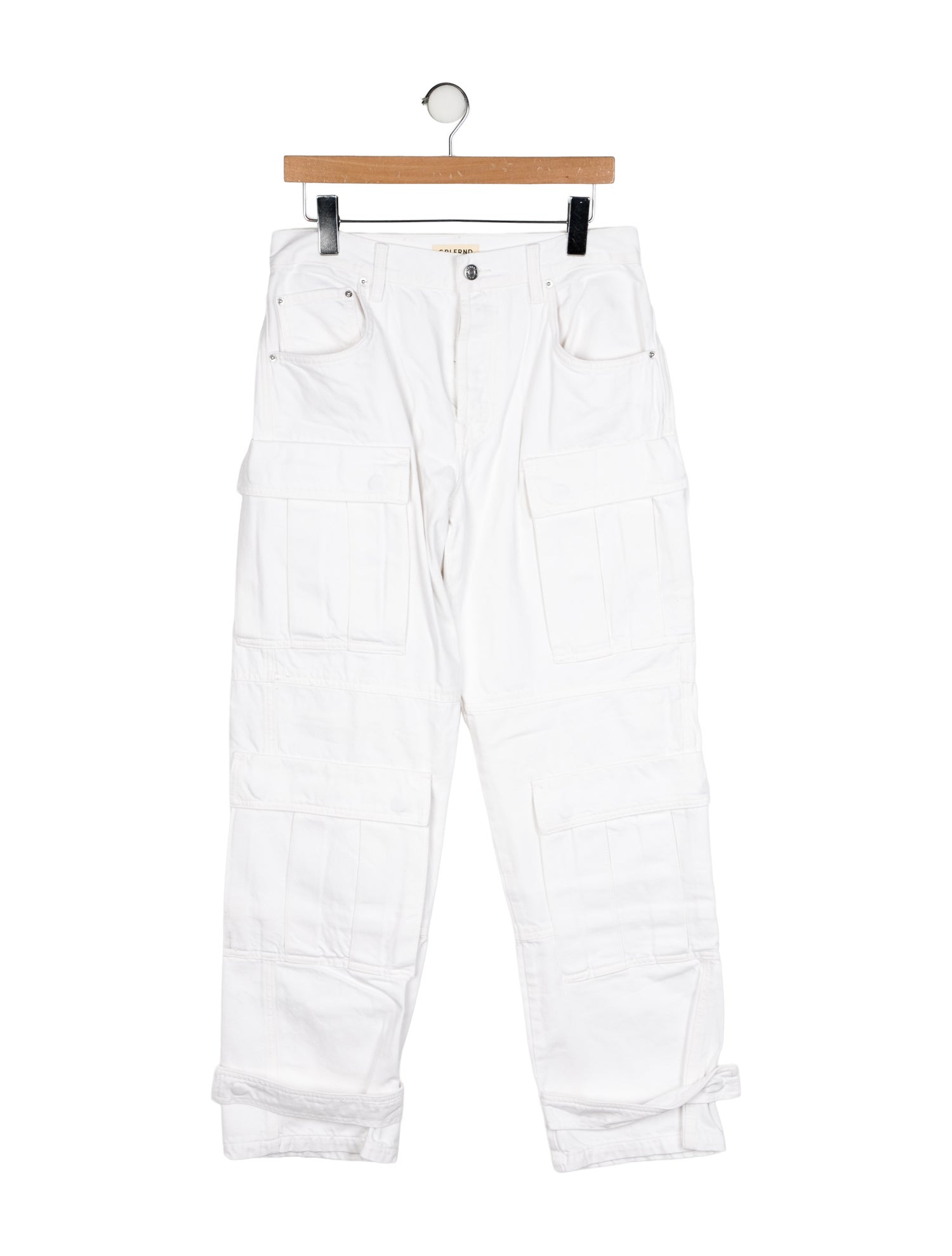 GRLFRND High-Rise Straight Leg Jeans