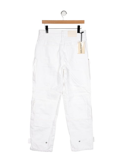 GRLFRND High-Rise Straight Leg Jeans