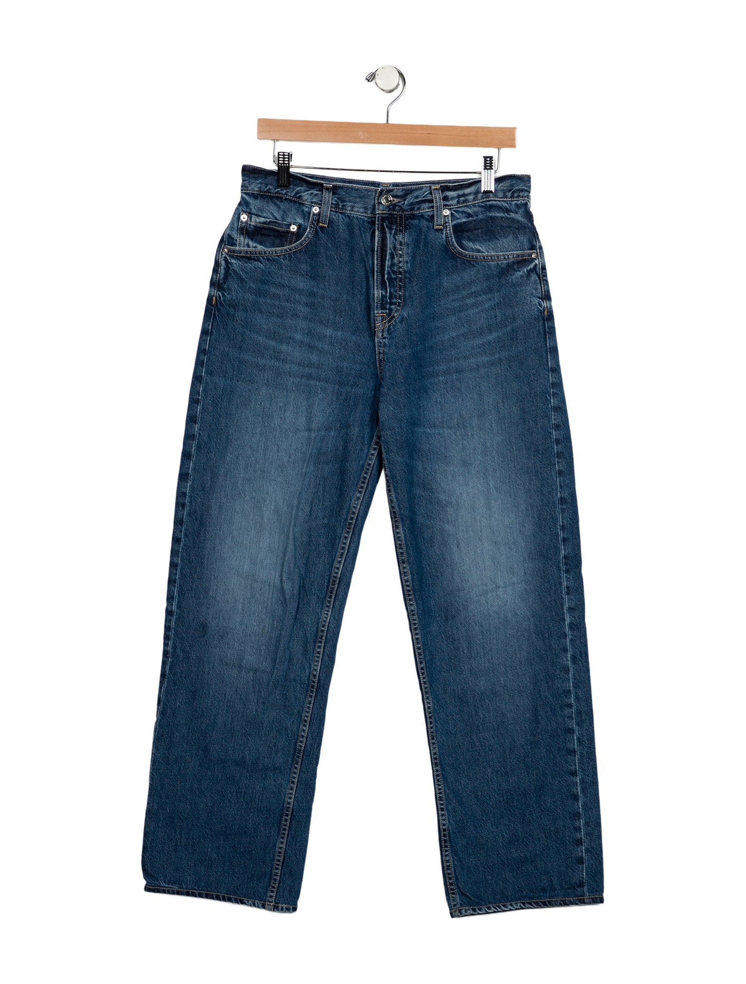 GRLFRND High-Rise Wide Leg Jeans