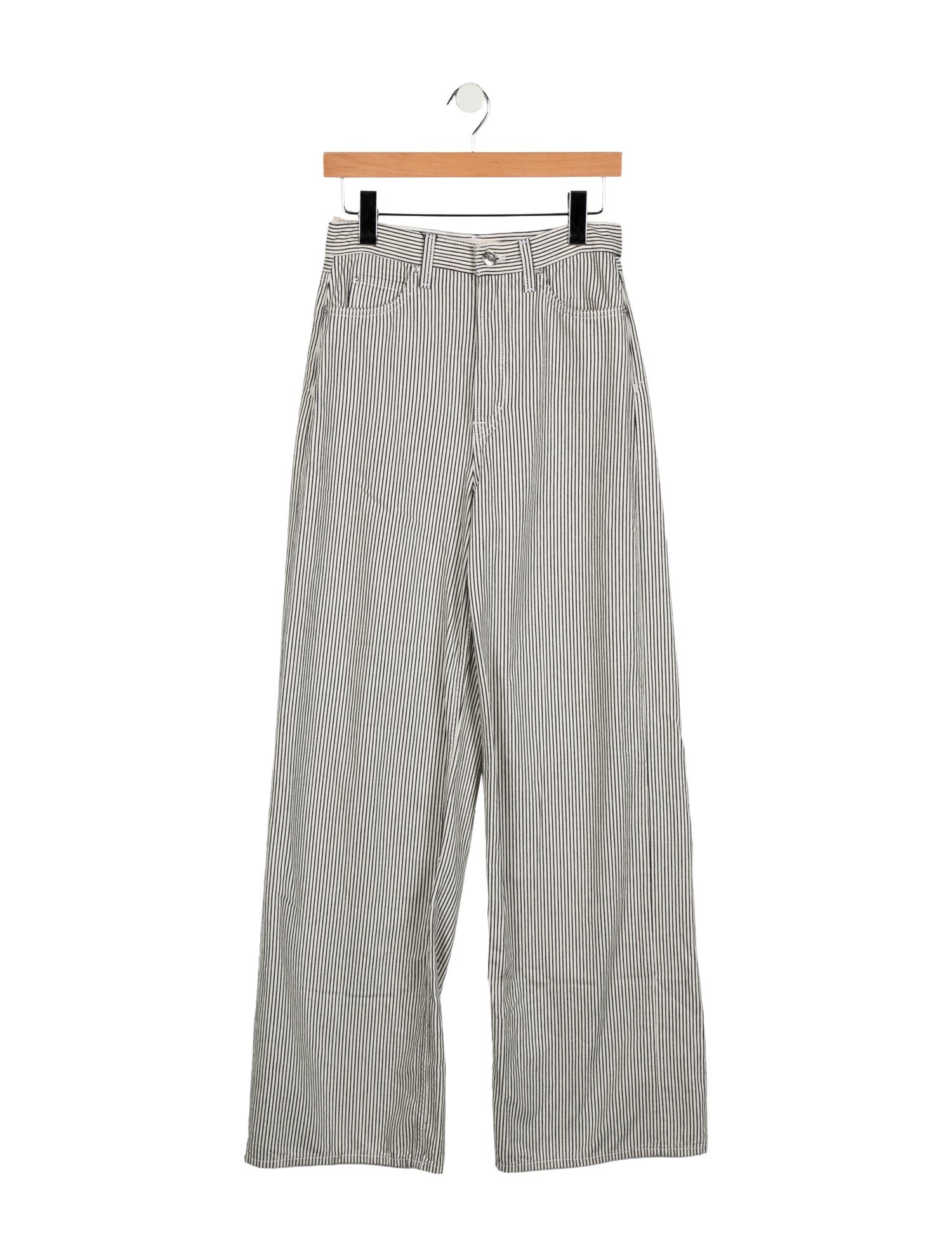 GRLFRND Striped Wide Leg Pants w/ Tags