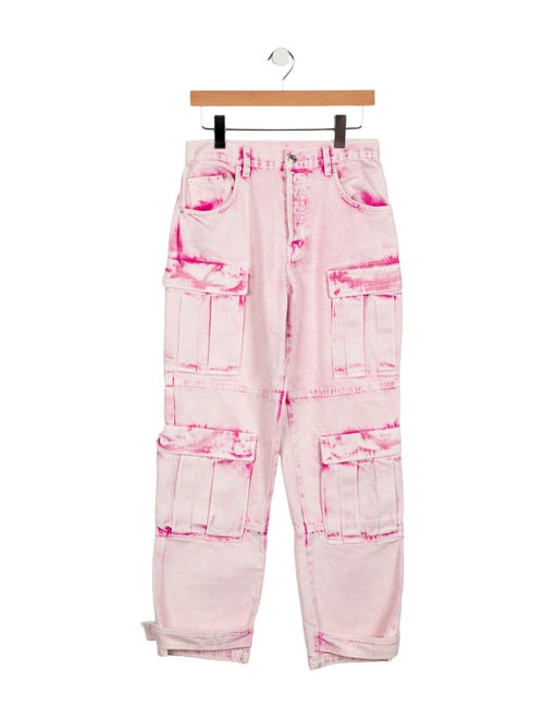 GRLFRND Mid-Rise Wide Leg Jeans