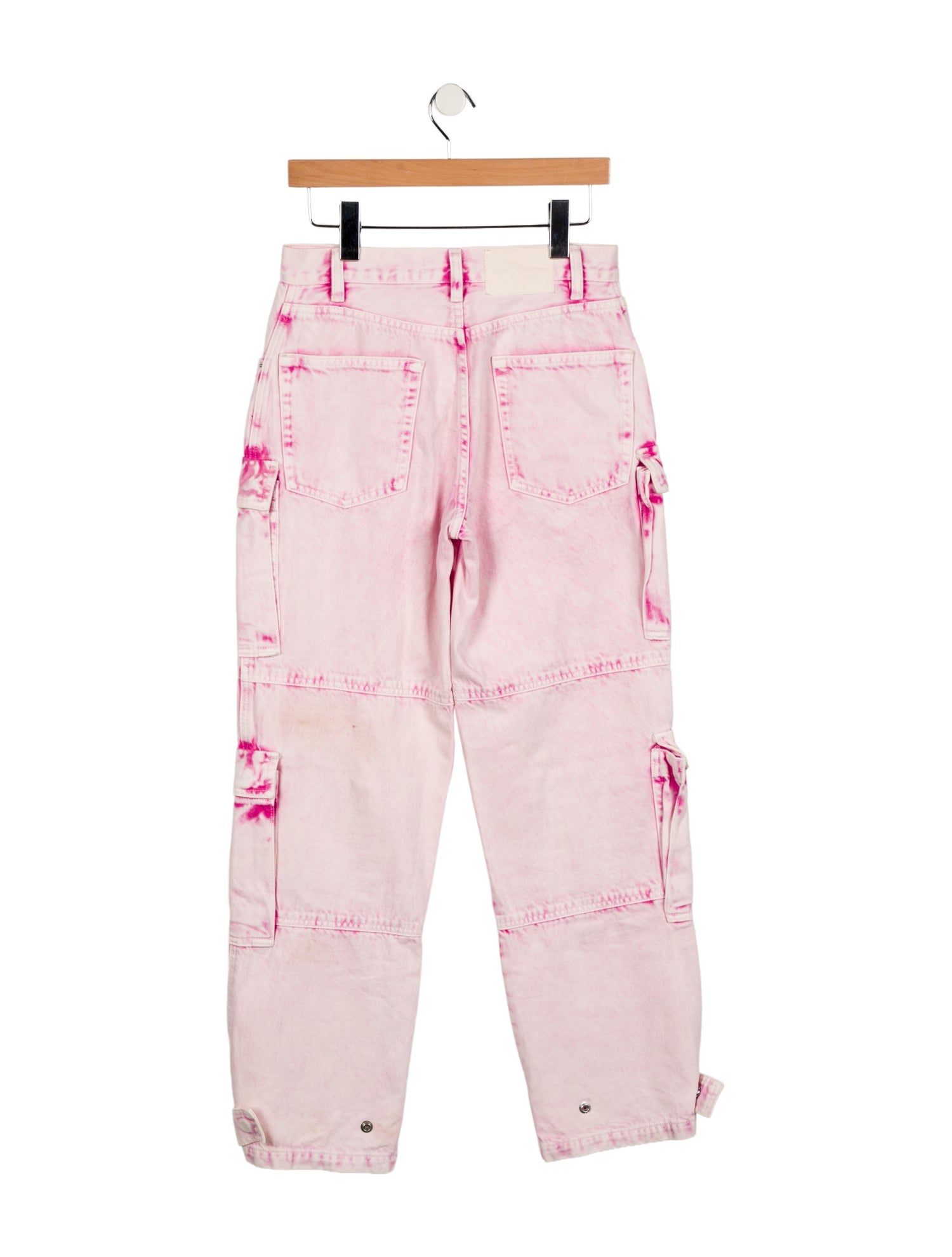 GRLFRND Mid-Rise Wide Leg Jeans