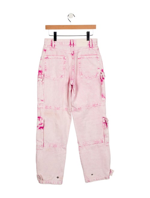 GRLFRND Mid-Rise Wide Leg Jeans