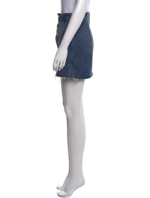 GRLFRND Distressed Accents Mini Skirt