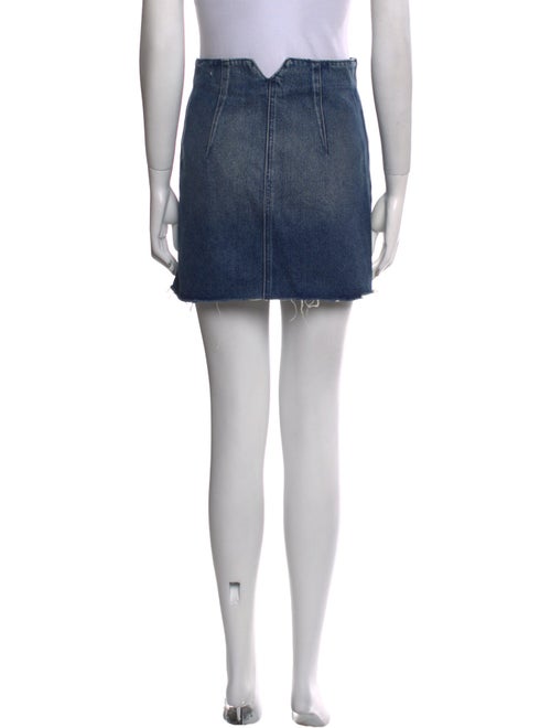 GRLFRND Distressed Accents Mini Skirt