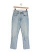 GRLFRND High-Rise Straight Leg Jeans