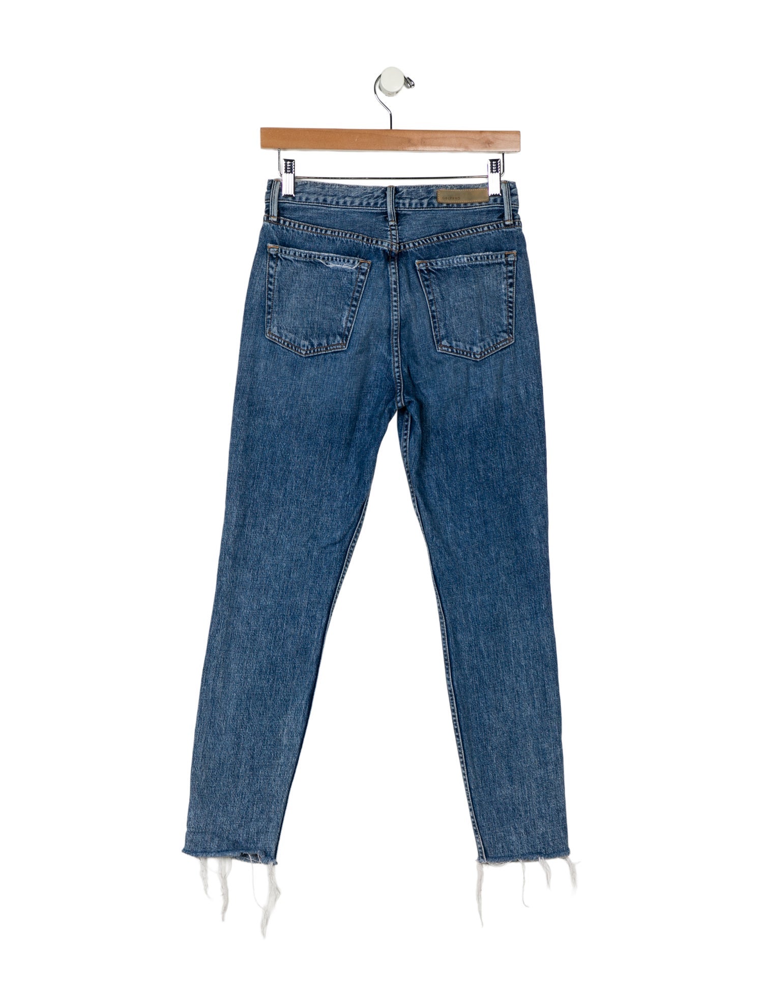 GRLFRND Mid-Rise Skinny Leg Jeans