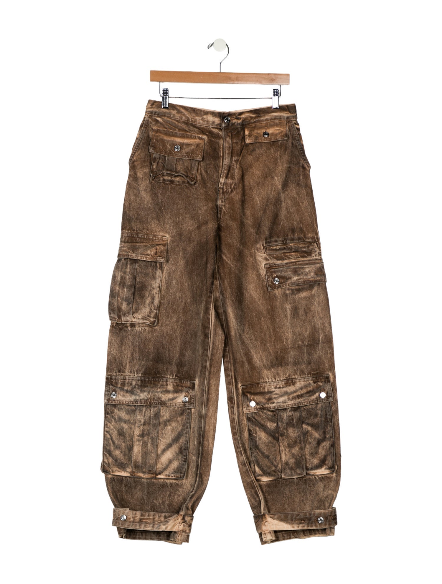 GRLFRND High-Rise Wide Leg Jeans