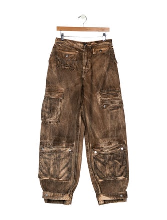 GRLFRND High-Rise Wide Leg Jeans