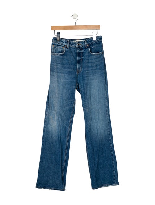 GRLFRND High-Rise Wide Leg Jeans