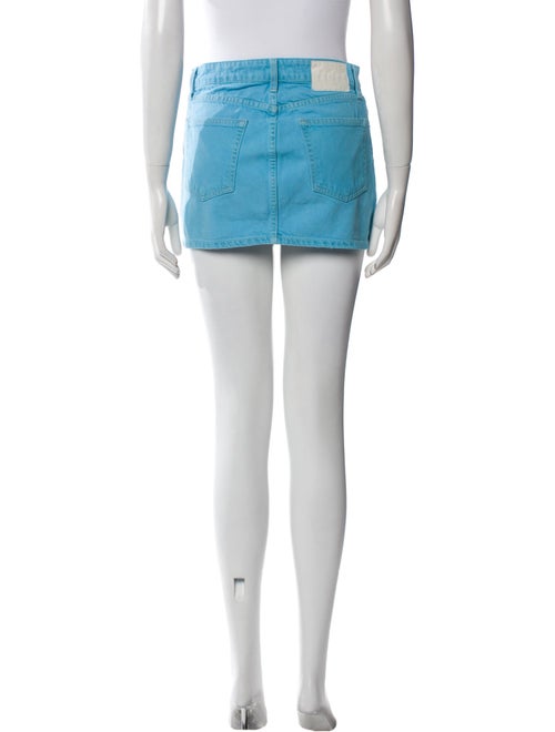 GRLFRND Distressed Accents Mini Skirt