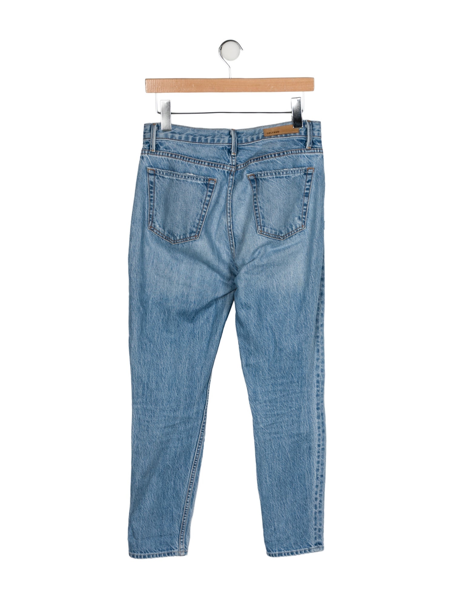 GRLFRND Mid-Rise Skinny Leg Jeans