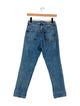 GRLFRND Mid-Rise Straight Leg Jeans