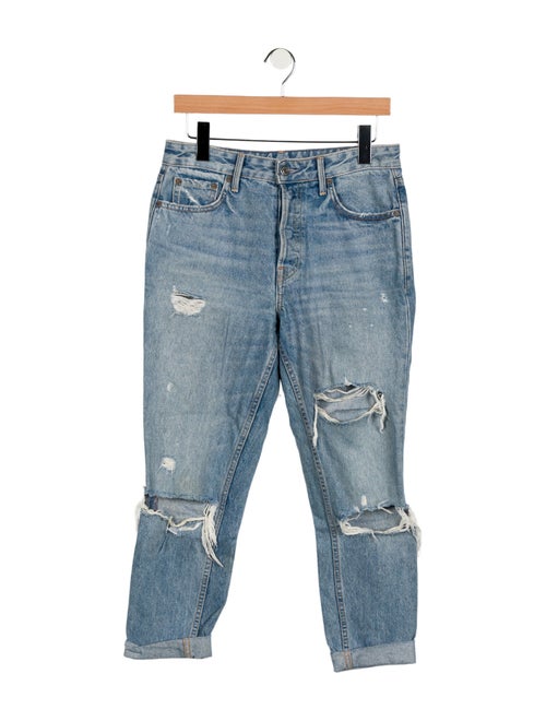 GRLFRND High-Rise Skinny Leg Jeans