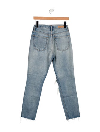 GRLFRND High-Rise Skinny Leg Jeans