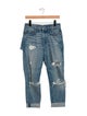 GRLFRND High-Rise Straight Leg Jeans