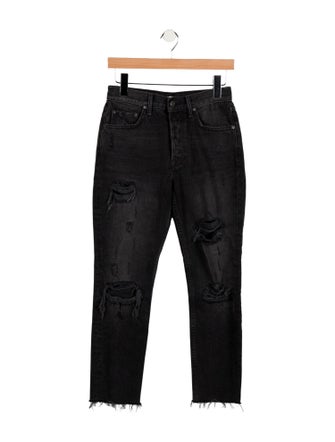GRLFRND High-Rise Skinny Leg Jeans