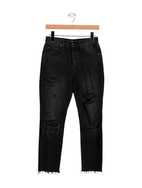 GRLFRND High-Rise Skinny Leg Jeans