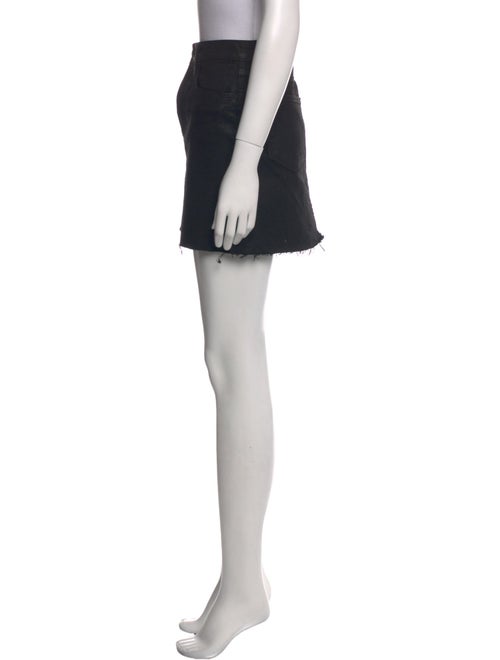 GRLFRND Distressed Accents Mini Skirt