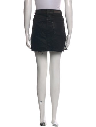 GRLFRND Distressed Accents Mini Skirt