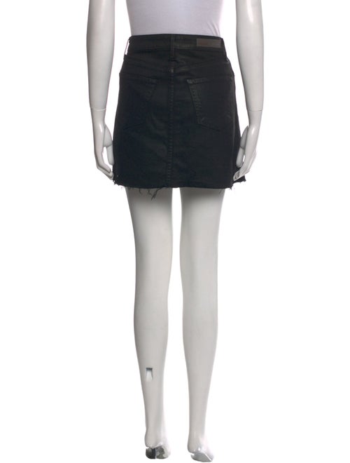 GRLFRND Distressed Accents Mini Skirt