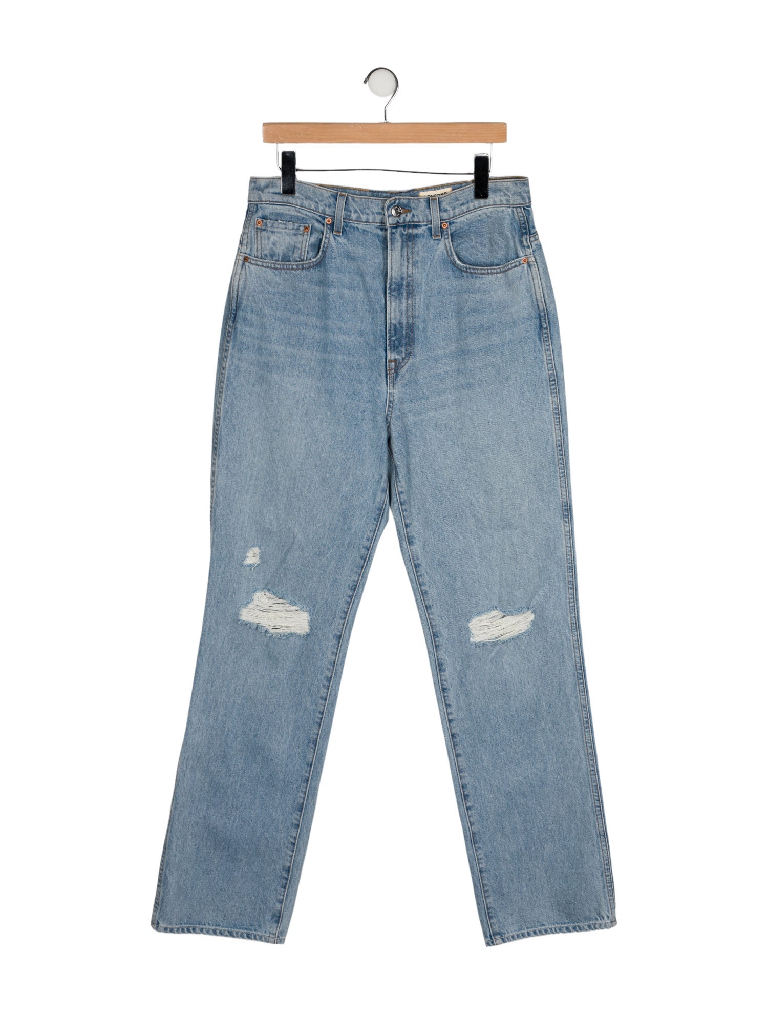 GRLFRND High-Rise Wide Leg Jeans