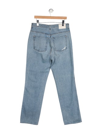 GRLFRND High-Rise Wide Leg Jeans