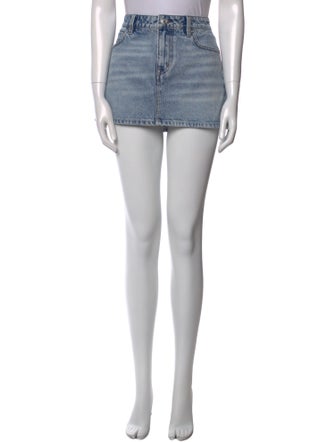 GRLFRND Distressed Accents Mini Skirt