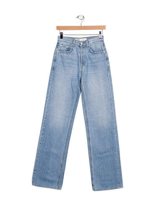 GRLFRND High-Rise Wide Leg Jeans