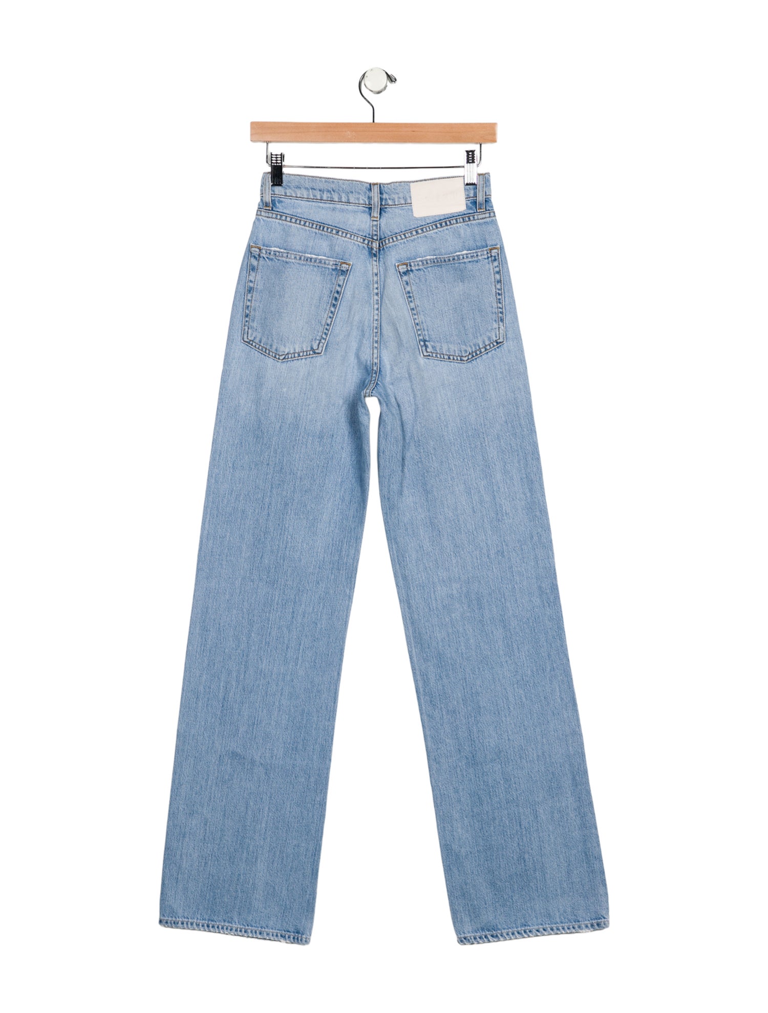 GRLFRND High-Rise Wide Leg Jeans