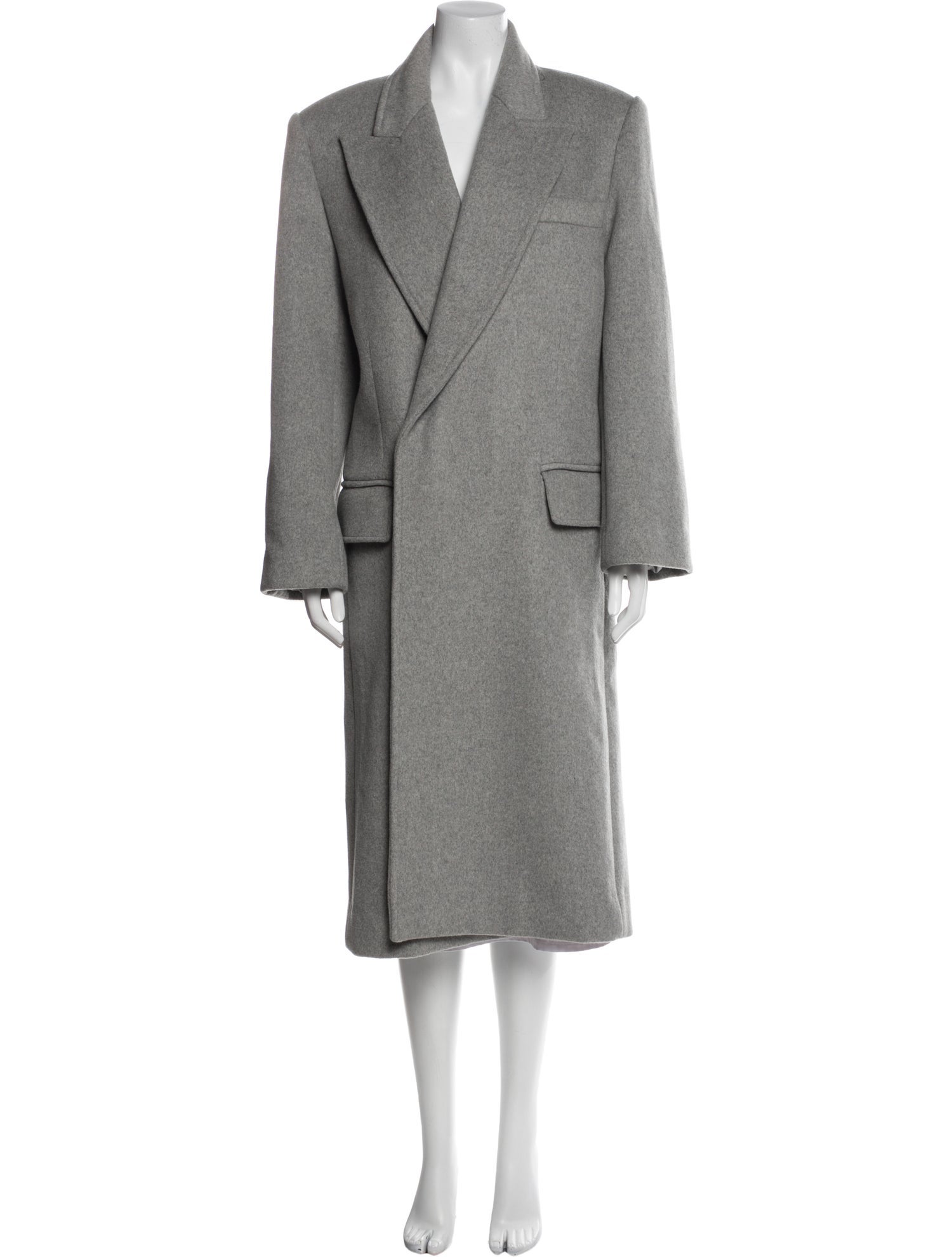 GRLFRND Wool Peacoat