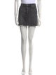 GRLFRND Distressed Accents Mini Skirt