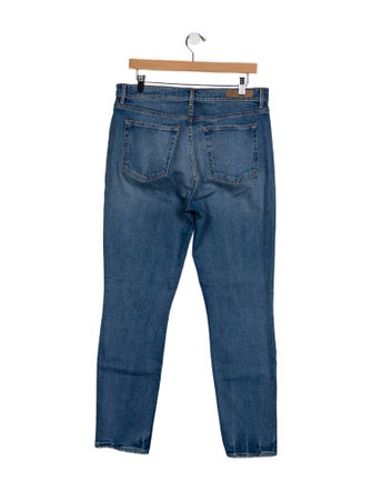 GRLFRND High-Rise Straight Leg Jeans