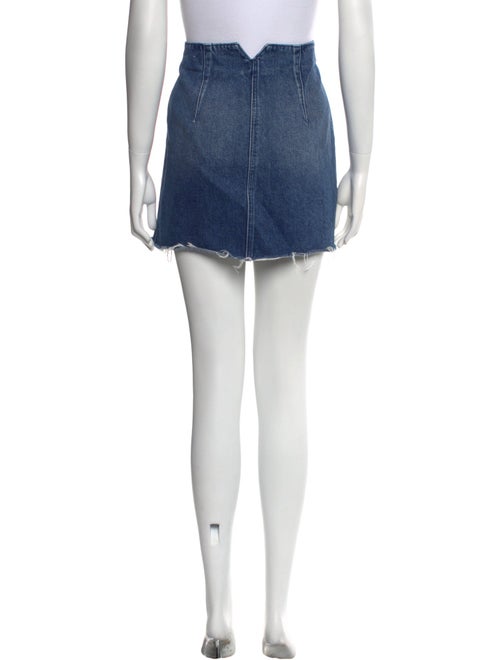 GRLFRND Distressed Accents Mini Skirt