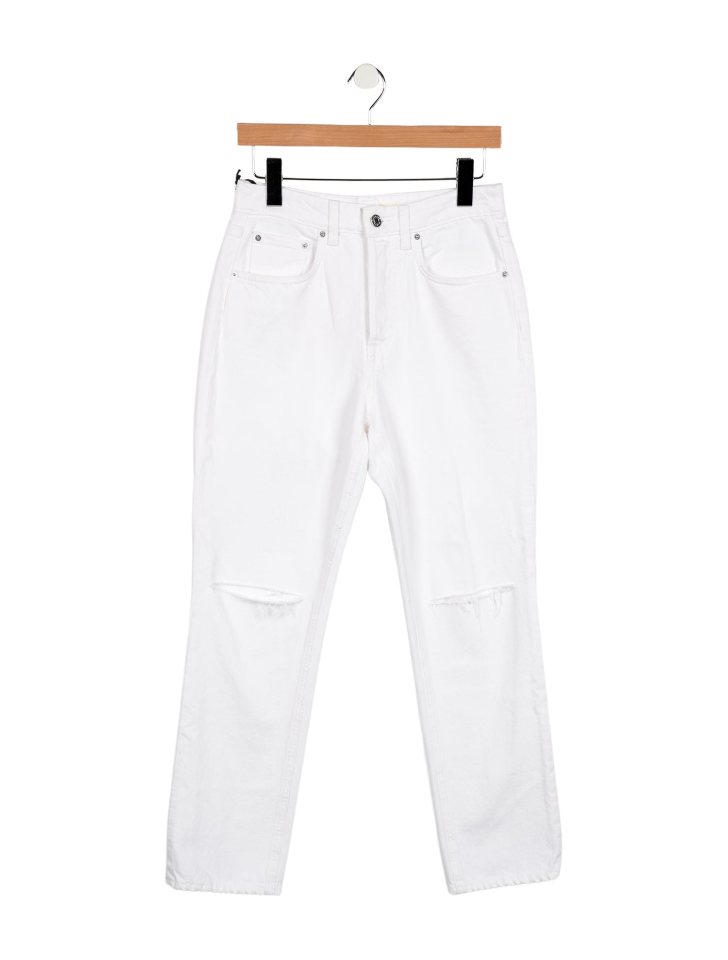 GRLFRND High-Rise Straight Leg Jeans w/ Tags