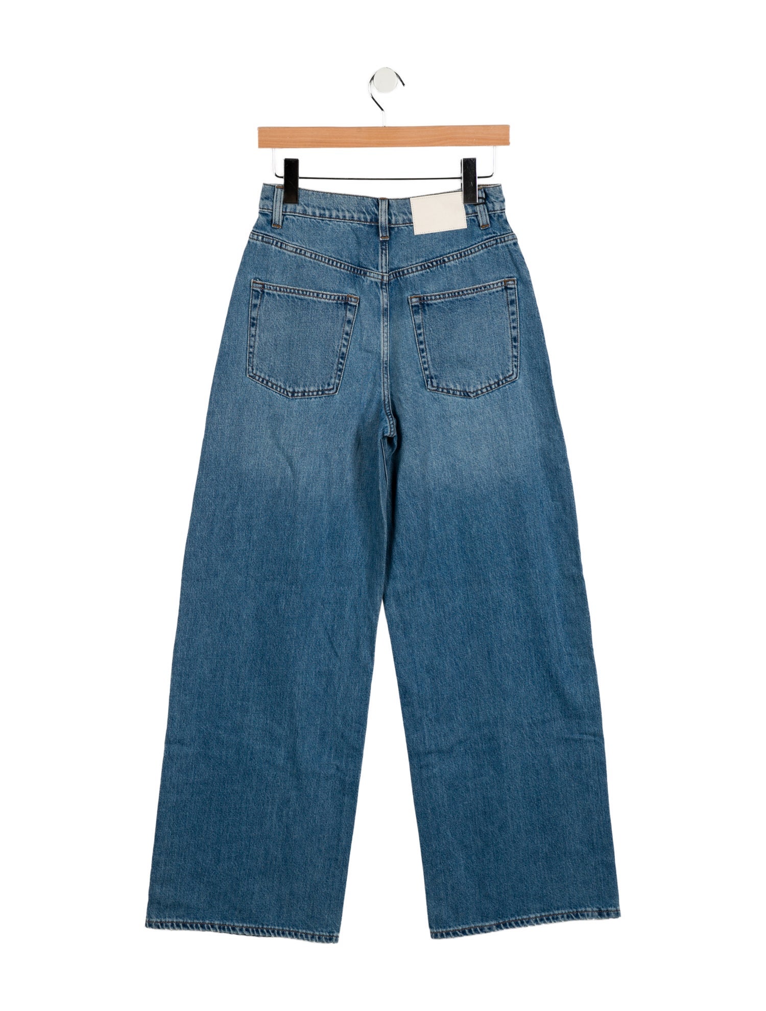 GRLFRND High-Rise Wide Leg Jeans