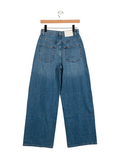 GRLFRND High-Rise Wide Leg Jeans