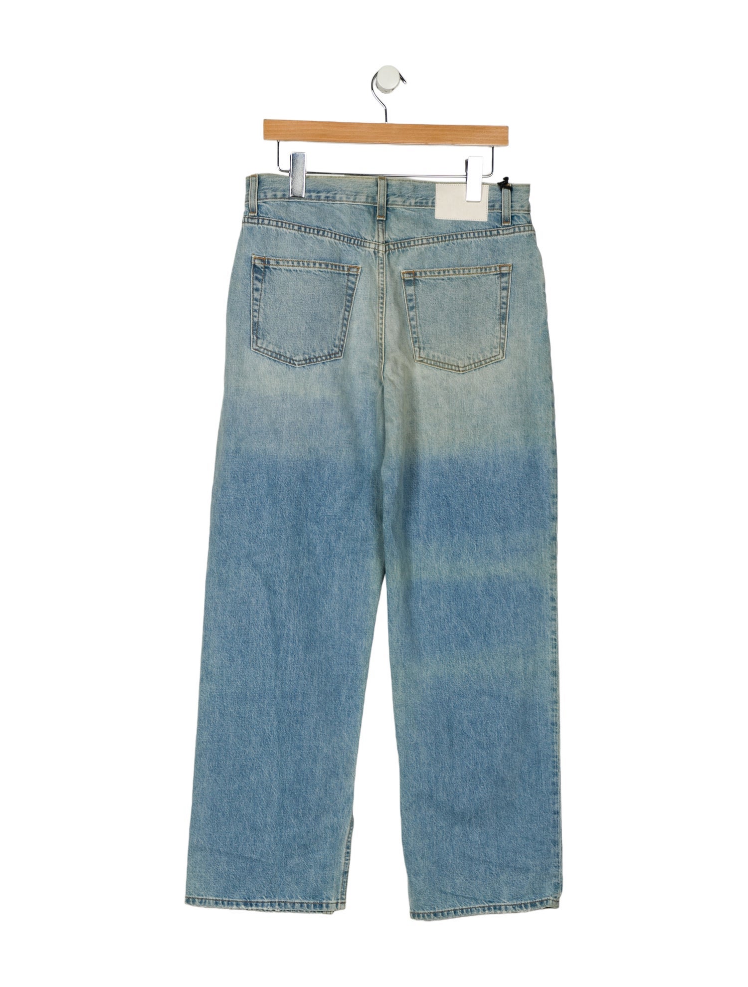 GRLFRND High-Rise Wide Leg Jeans