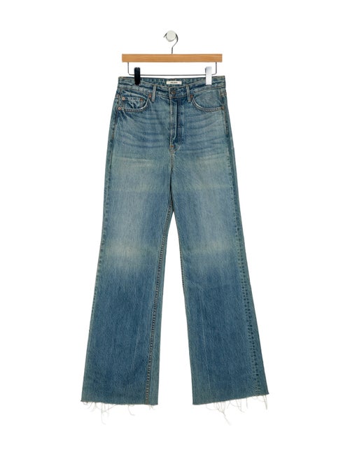 GRLFRND High-Rise Wide Leg Jeans