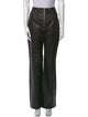 GRLFRND Leather Wide Leg Pants