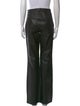 GRLFRND Leather Wide Leg Pants