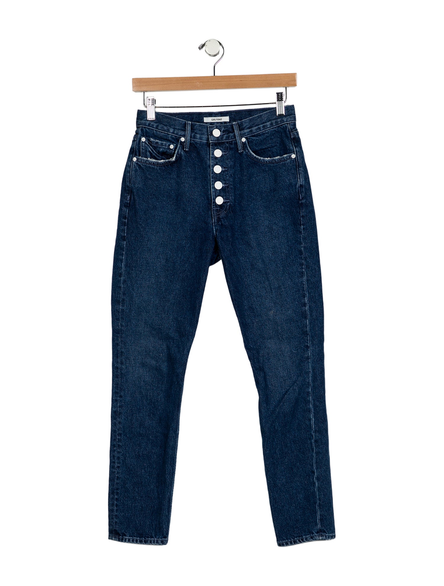GRLFRND High-Rise Skinny Leg Jeans