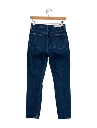 GRLFRND High-Rise Skinny Leg Jeans