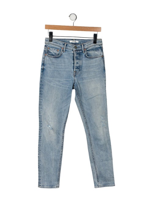 GRLFRND Mid-Rise Skinny Leg Jeans