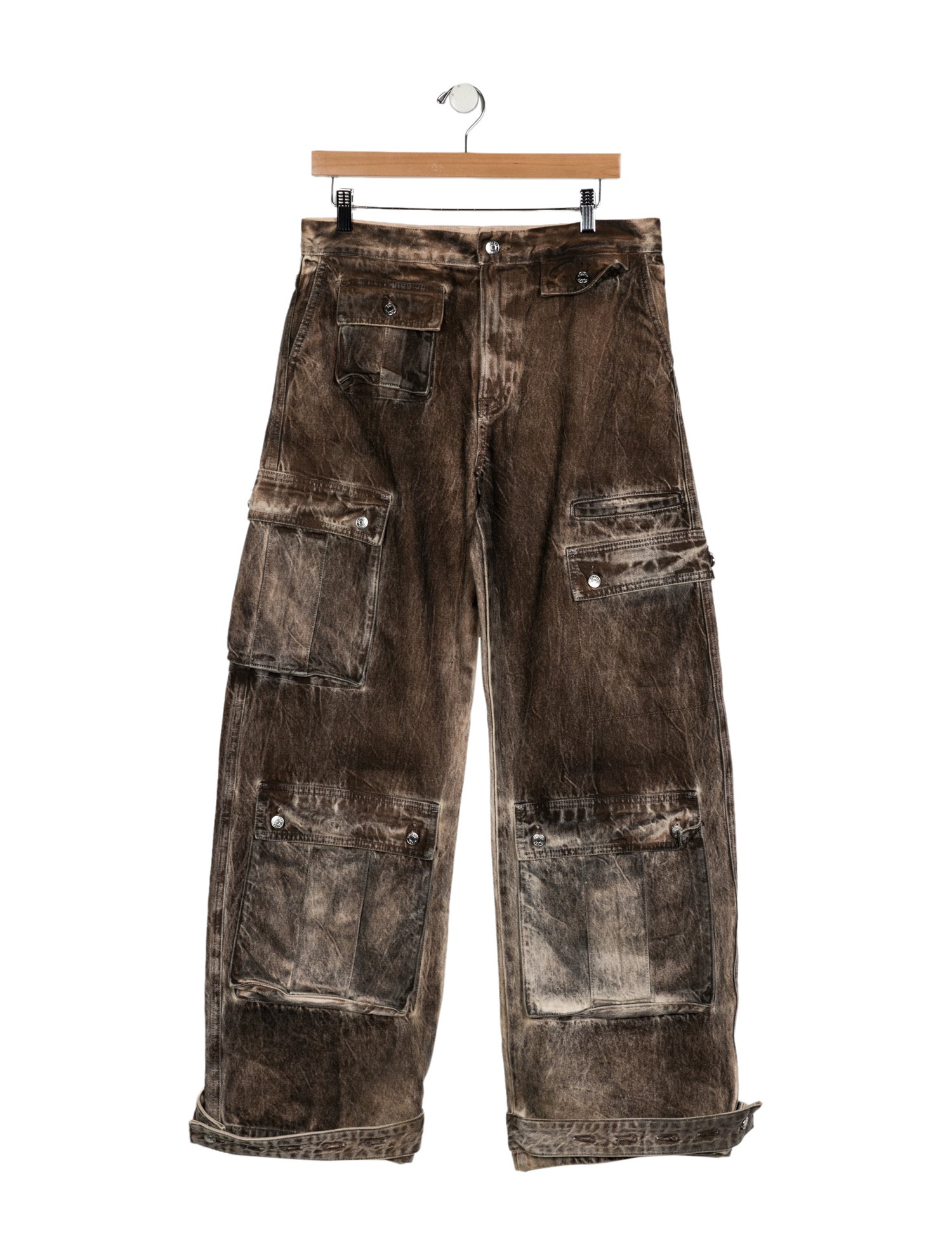 GRLFRND Mid-Rise Wide Leg Jeans