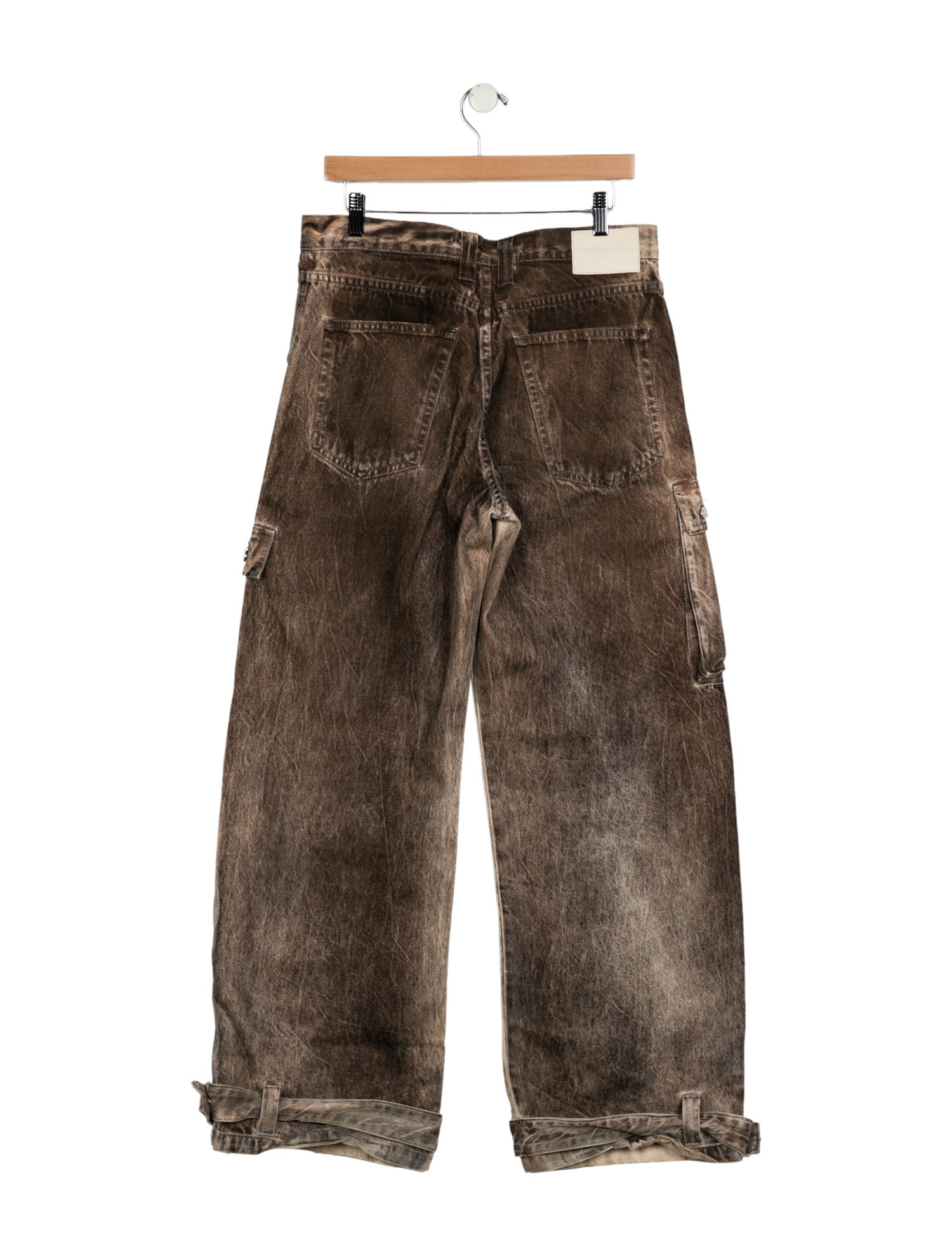 GRLFRND Mid-Rise Wide Leg Jeans